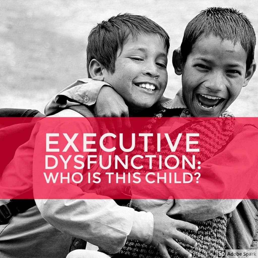 Executive Dysfunction: Who is this child?