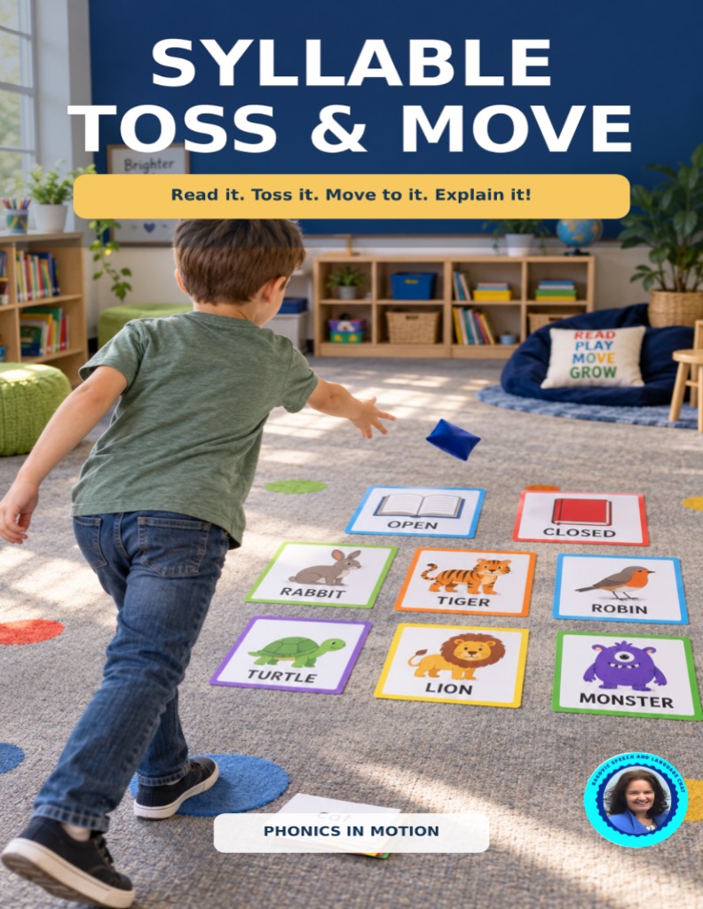 Syllable Division Activities: Learning the Rules Through Movement