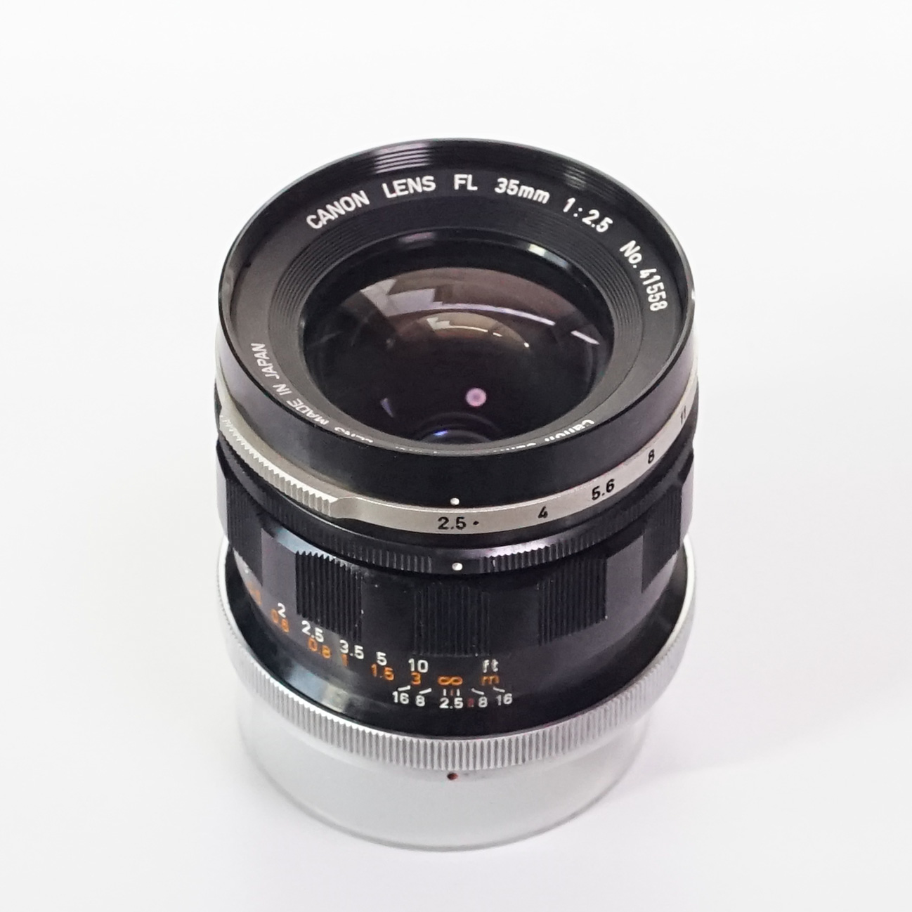 CANON LENS FL 35mm 1:2.5