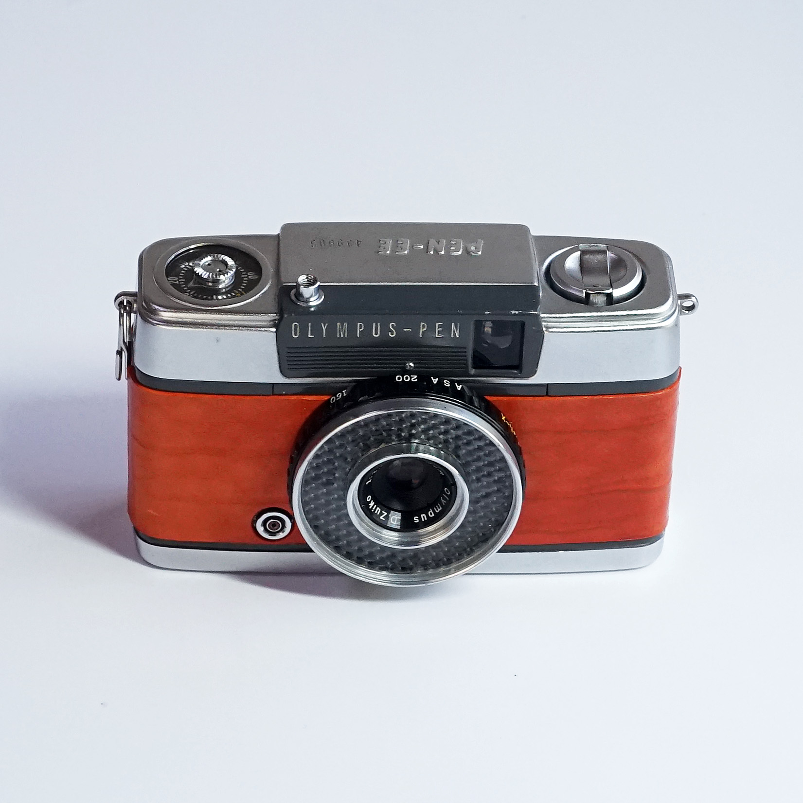 売り切れ 限定カラーカメラ 特典同色リングカバー付 OLYMPUS PEN-EE