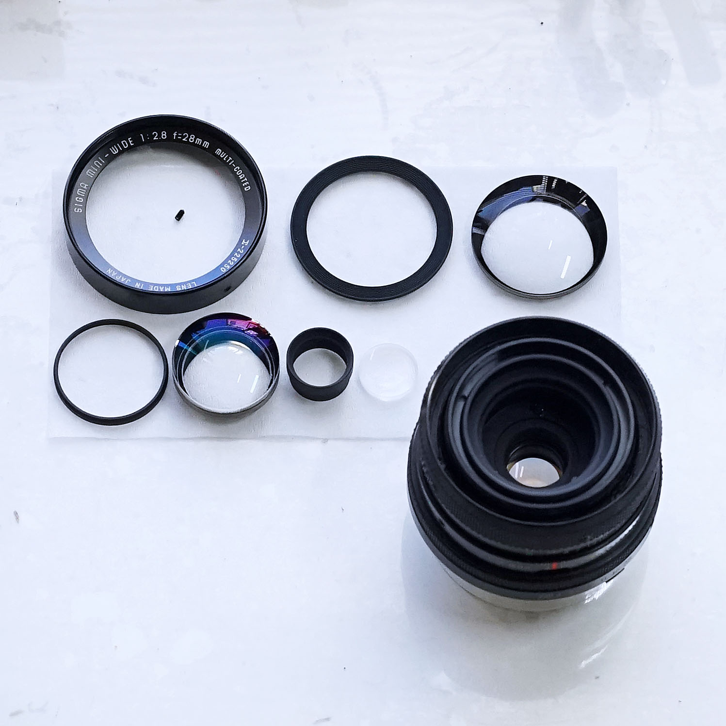SIGMA MINI-WIDE 28mm F2.8 MULTI-COATED ¥9,800（中古 SRマウント