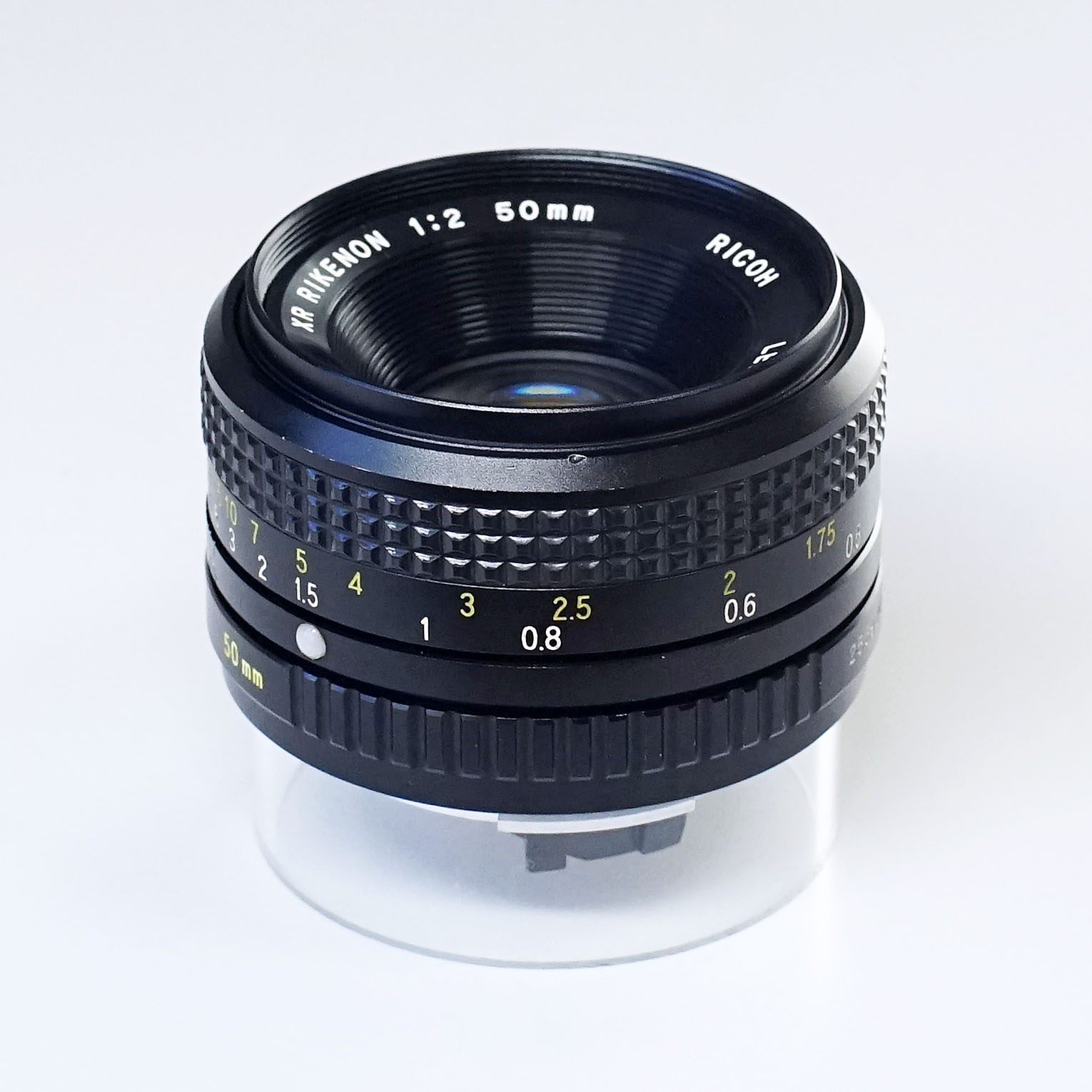 【中古】「非常に良い」RICOH XRリケノン 50mm F2 RICOH XR RIKENON 50mm F2 初代モデル ¥11,800（中古 Kマウント
