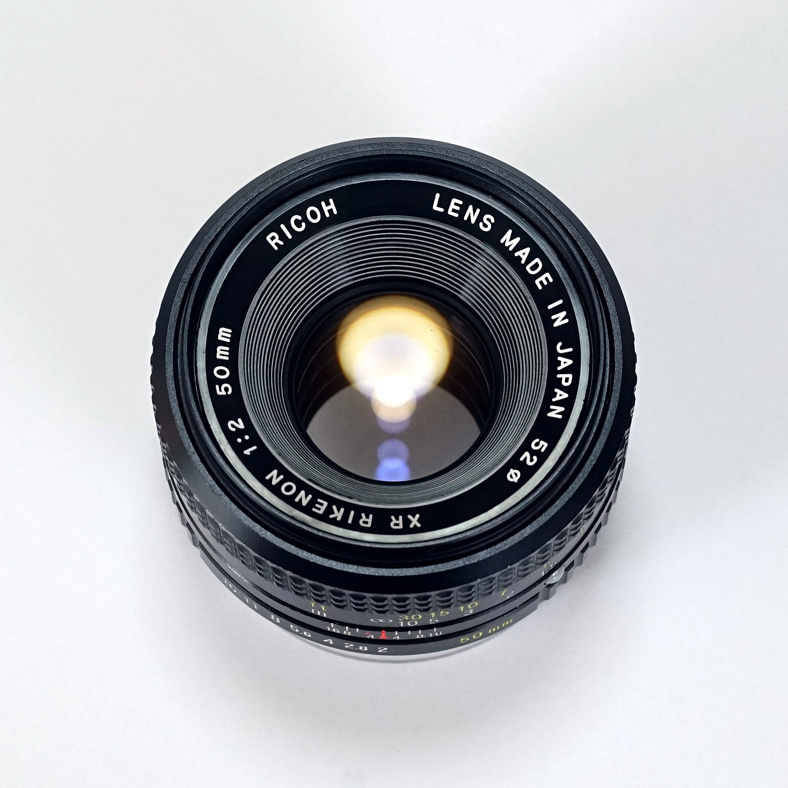 【良品中古】XR RIKENON 50mm F2（初期型） 売り切れ RICOH XR RIKENON 50mm F2 初代モデル（中古 Kマウント