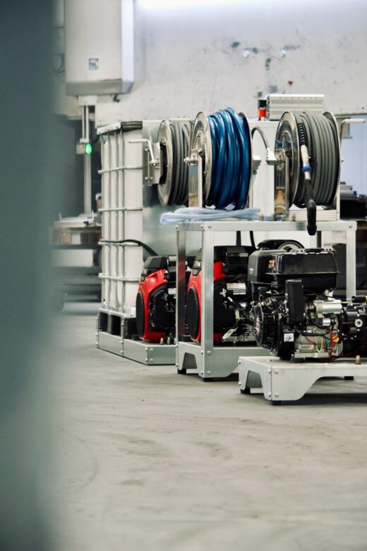 Slangeoprullere på varelager