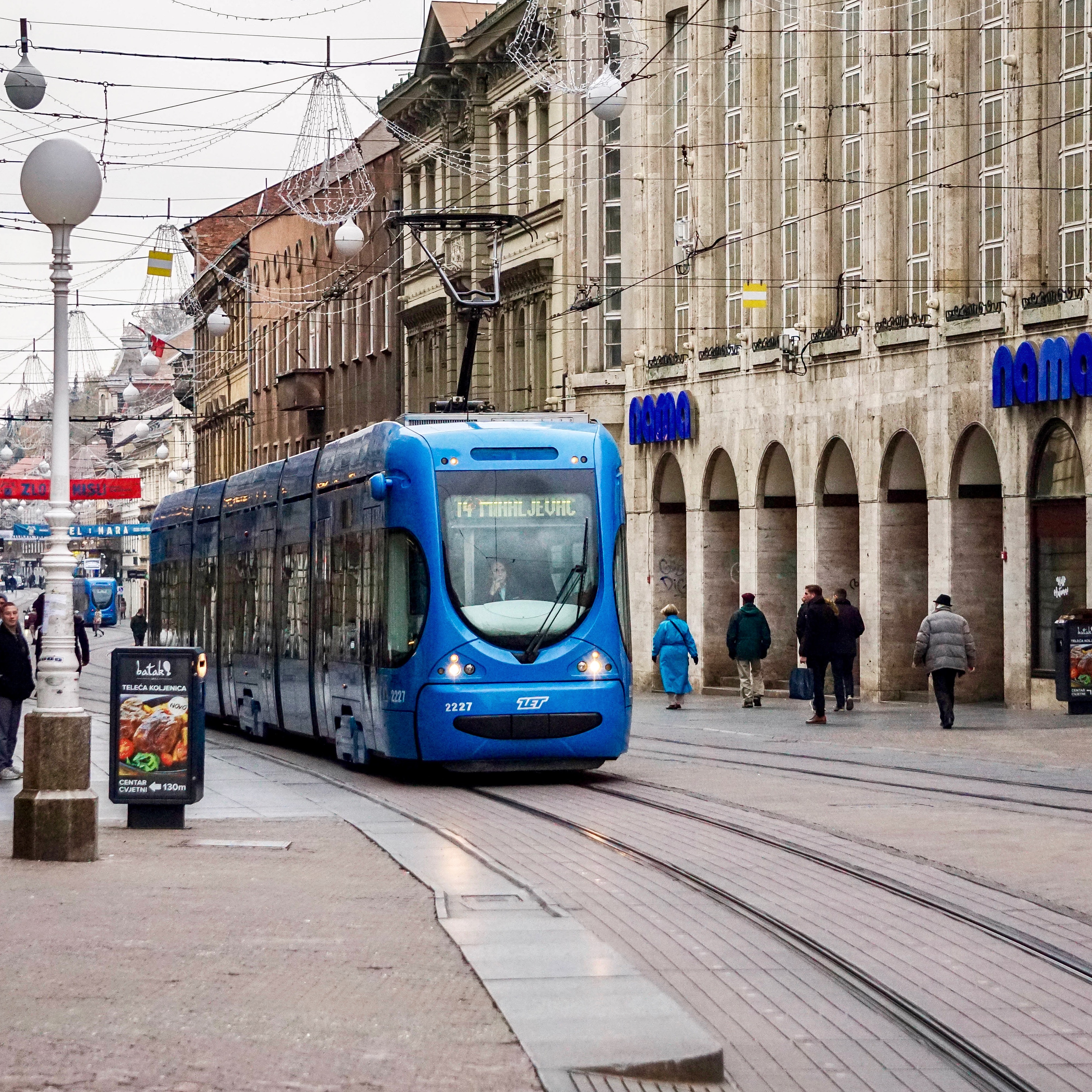Tranvaj, Zagreb