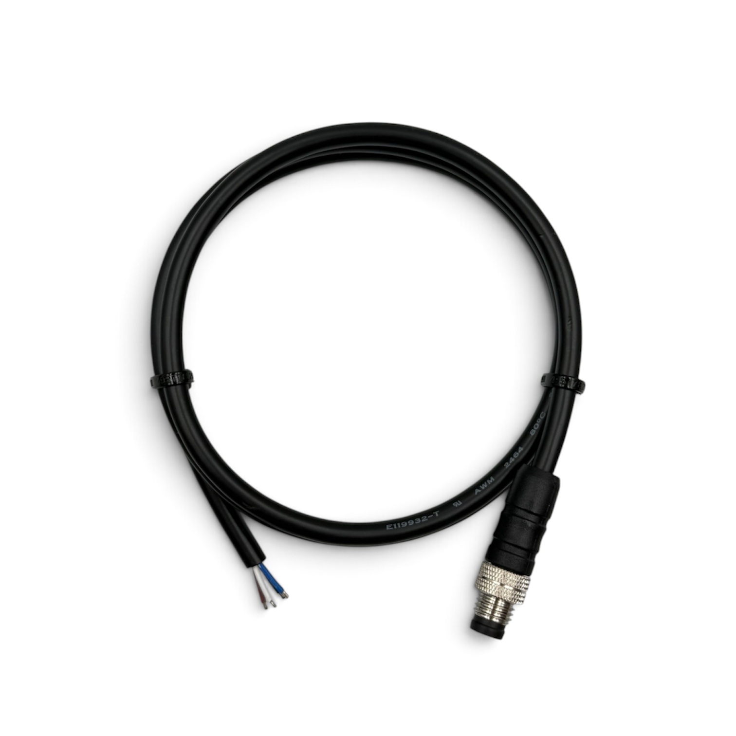 M8 4 pin male cable