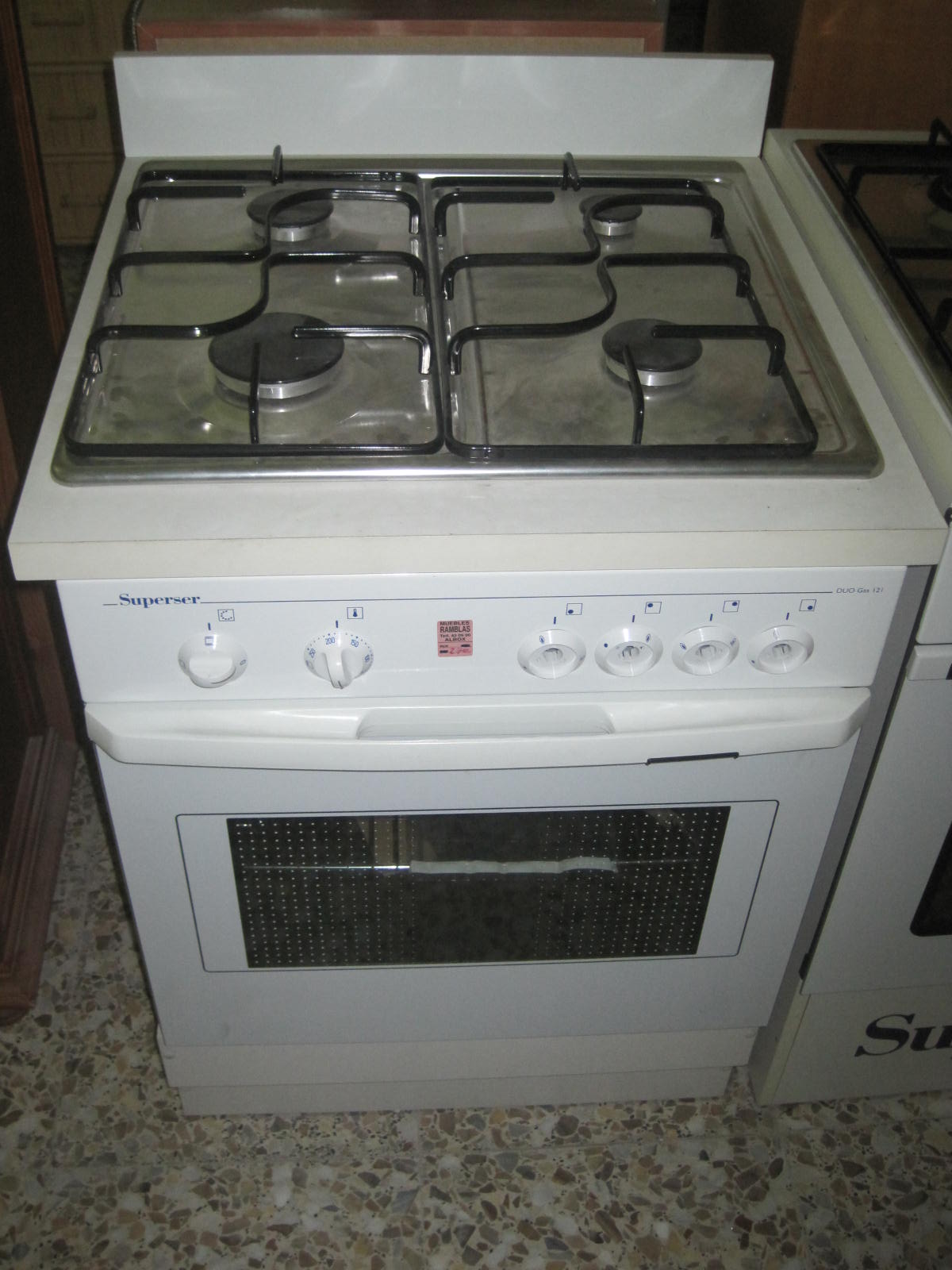 Horno con encimera Duo Gas 121 – Muebles Ramblas