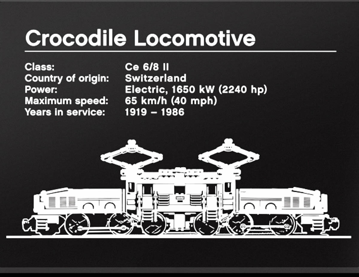 Advanced Build, 10277 Crocodile Locomotive Announced. | The