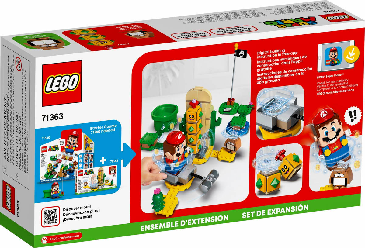 Expanding LEGO® Super Mario – 71363 Desert Pokey – The Rambling Brick
