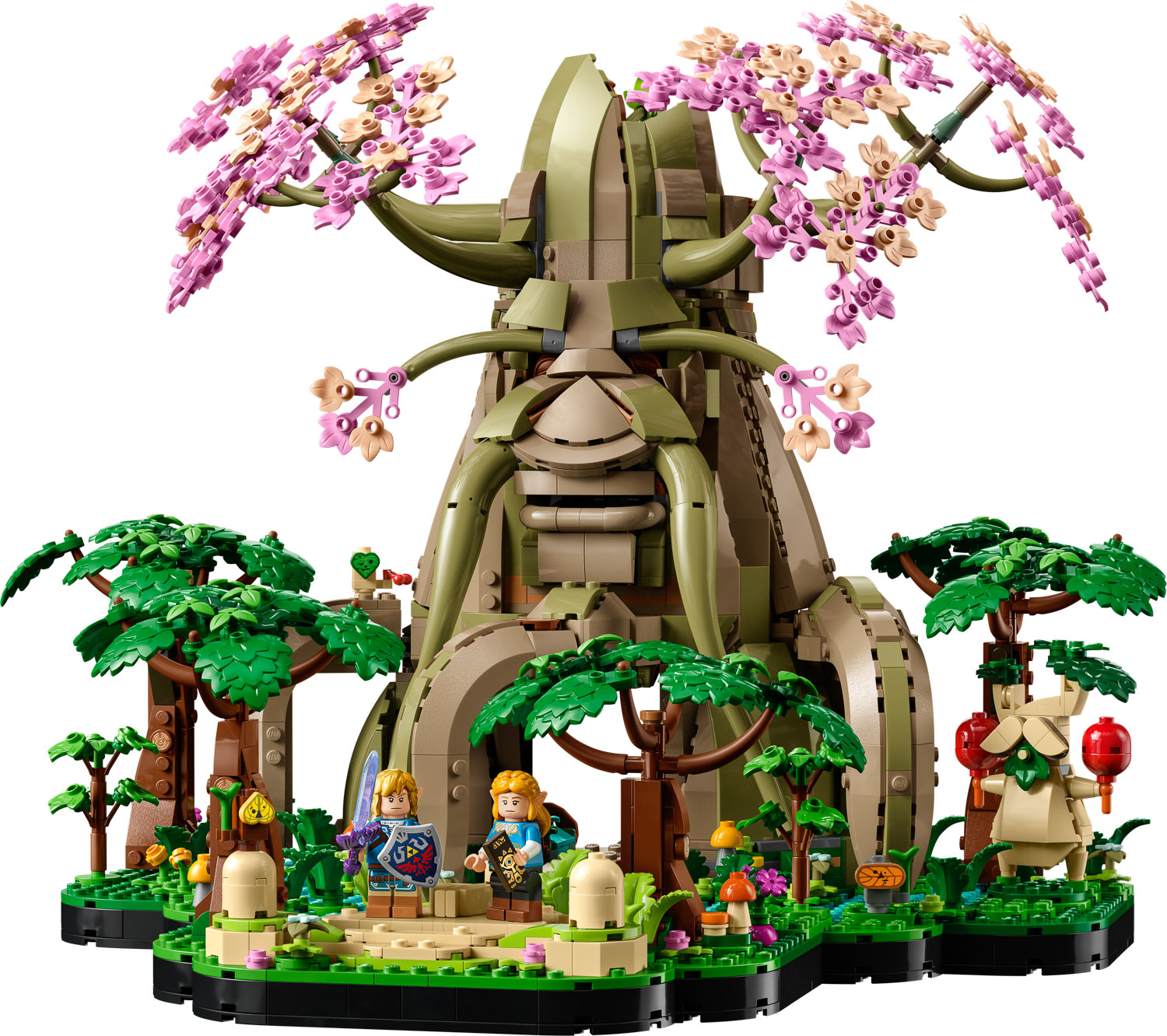 tree 77092 LEGO® The Legend of Zelda™ Great Deku Tree Revealed – The