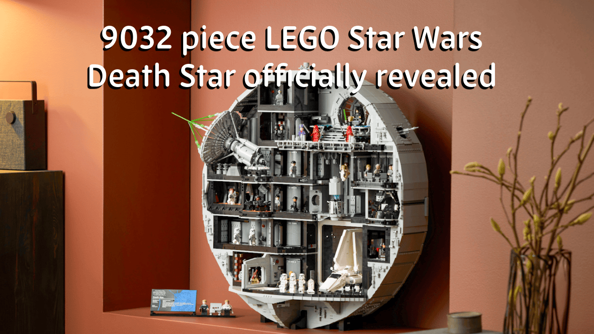New 75419 LEGO® Star Wars Death Star has a reduced footprint and