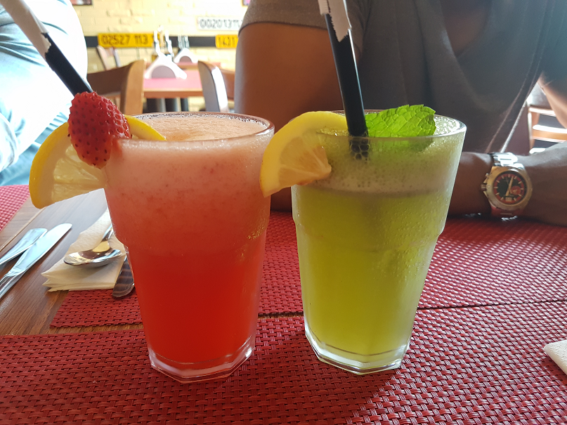 Strawberry and Mint Lemonade