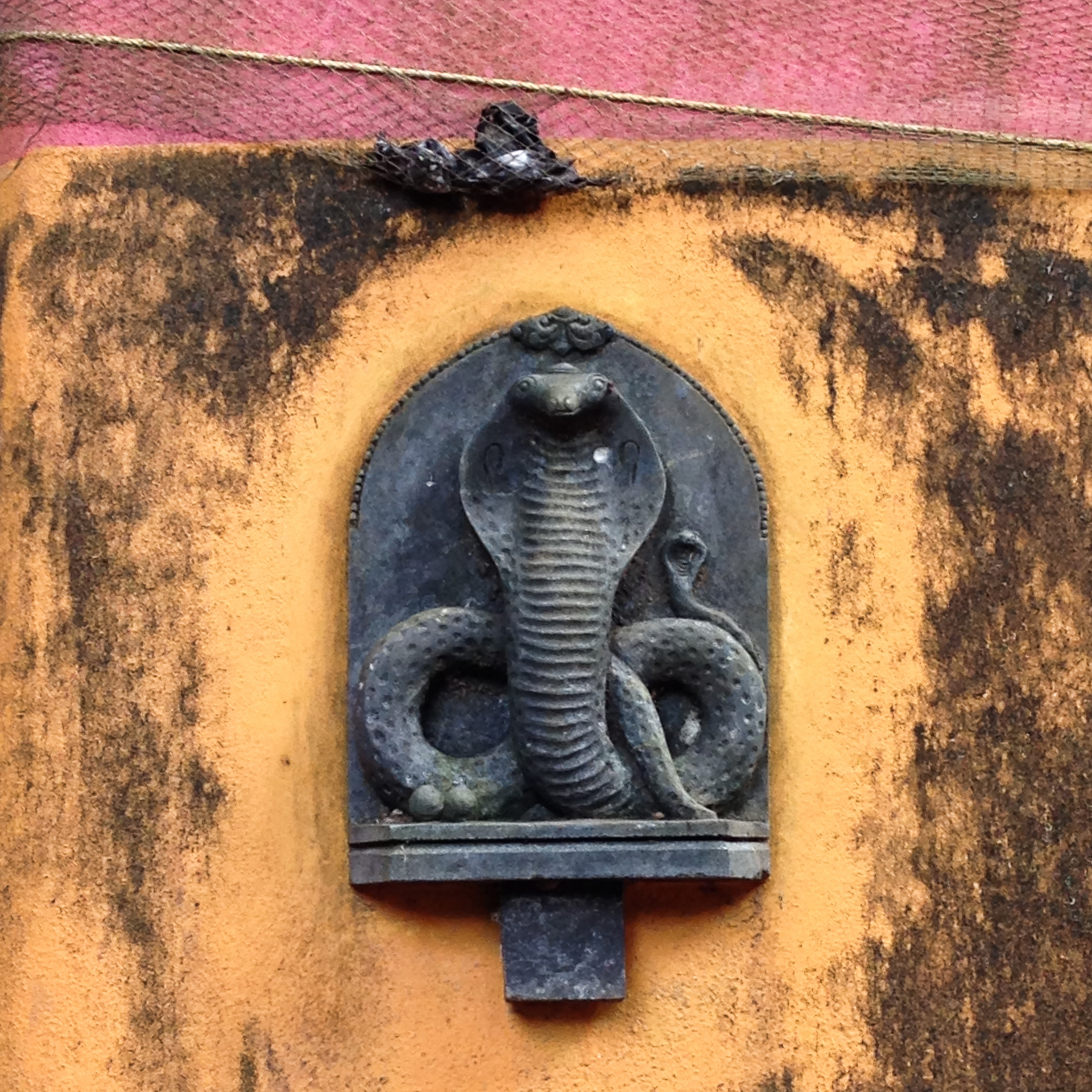 Cobra temple in the Brahmin quarter, Gokarna