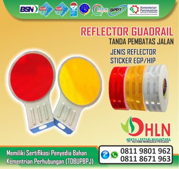 reflector guard rail