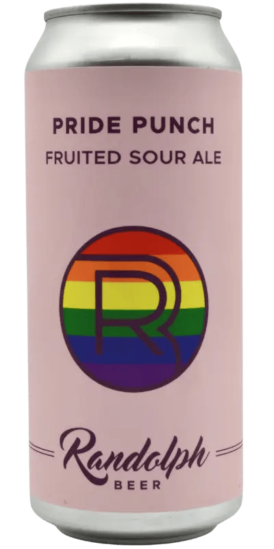 Randolph Beer locally brewed in Brooklyn at The Randolph, Pride Punch, Fruited Sour Ale