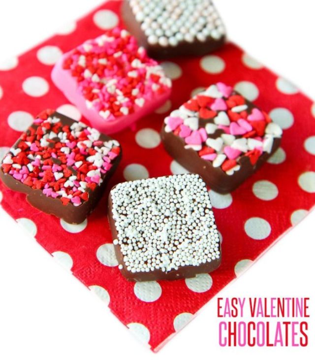 Easy valentine's day chocolates tutorial