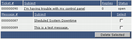 Message Directadmin - Light Pattern Collection - Mobile Quality