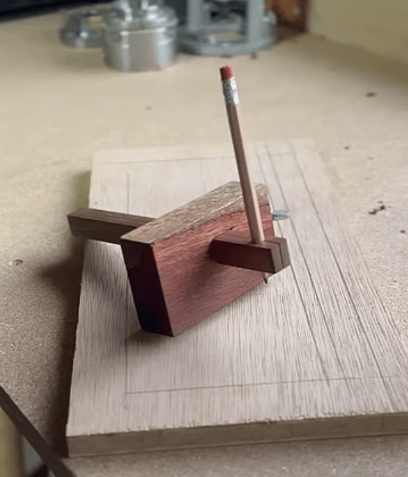 A pretty wooden gauge