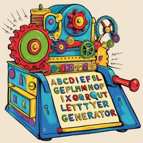 Enhancing Learning And Fun With A Random Letter Generator - Creative Mobile Ocean Illustrations | Free Download