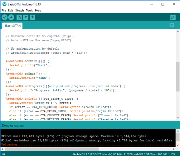 Esp8266 Ota With Arduino Ide Random Nerd Tutorials