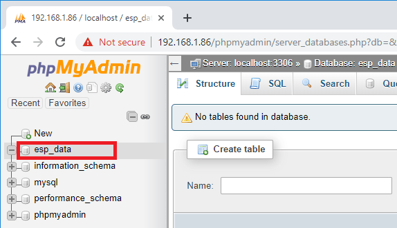 Esp Local Database ESP32/ESP8266 Publish Data to Raspberry Pi LAMP Server | Random Nerd ...