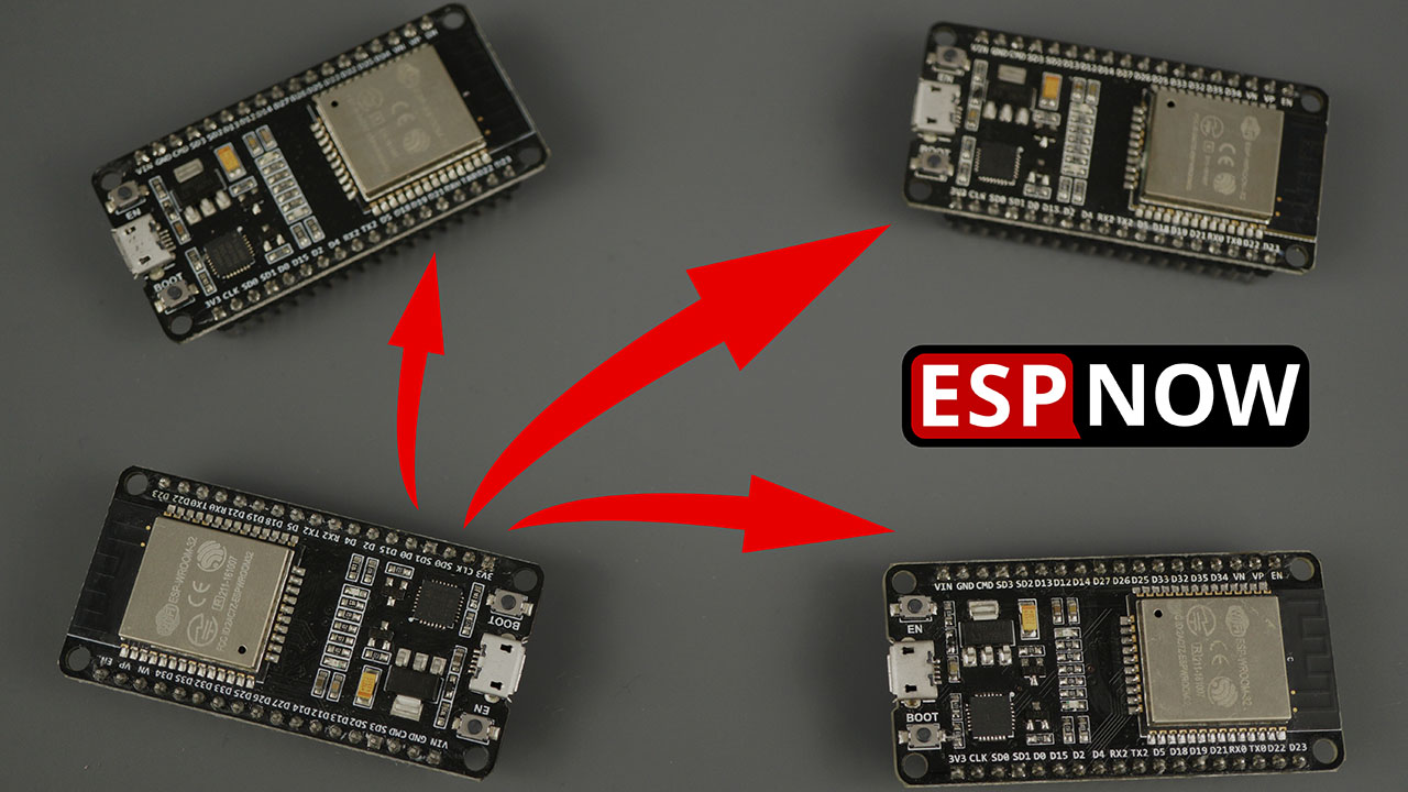 ESP-NOW with ESP32: Send Data to Multiple Boards one-to-many ESP8266 NodeMCU