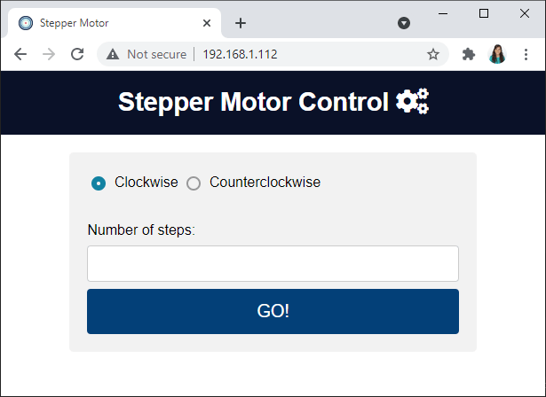 Html Automatic Stepper ESP32 Web Server: Control Stepper Motor | Random Nerd Tutorials