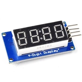 TM1637 4-Digit LED 7-Segment Display