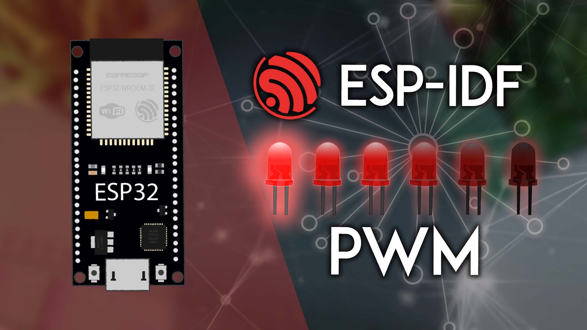 ESP-IDF: ESP32 GPIO PWM with LEDC Control LED Brightness