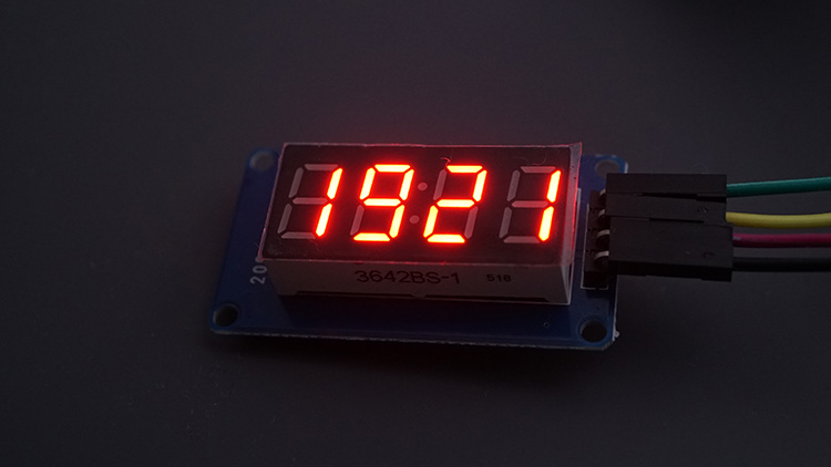 ESP32 TM1637 Digital Internet Clock
