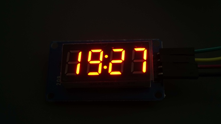 ESP32 TM1637 Digital Internet Clock