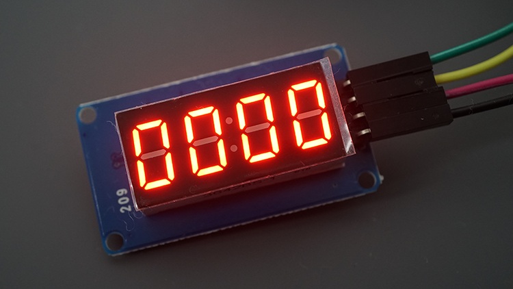 ESP32 with TME1637 Display Testing