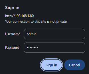ESP-IDF ESP32 Web Server Basic HTTP Authentication Login Password Protected screen Demonstration