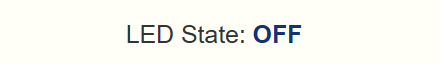 Raspberry Pi Pico web server with html, css and javascript files on the filesystem - LED state