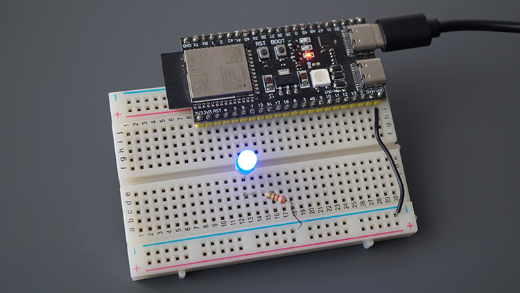 ESP-IDF ESP32 Output Control Web Server LED TURN ON Demonstration
