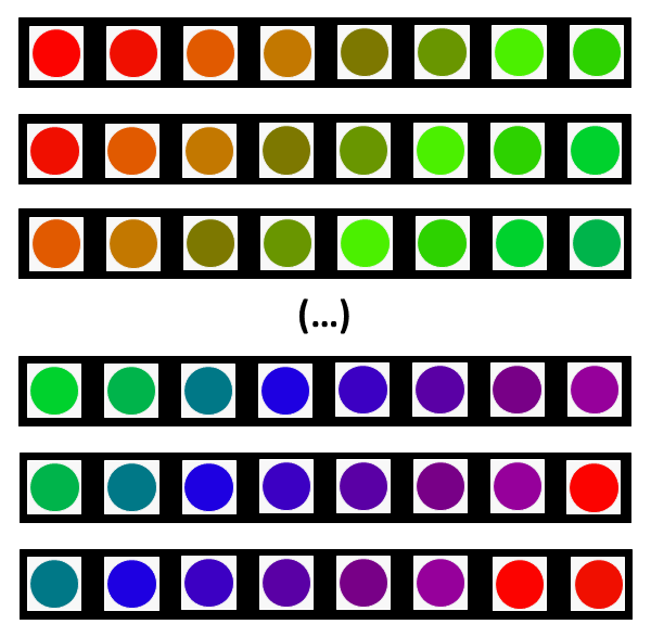 ESP32 WS2812B Addressable RGB LEDs Neopixels Rainbow Effect