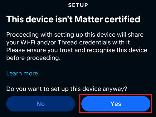ESP32 Matter Device Node Yes add it