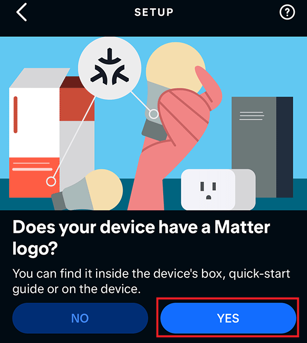 ESP32 Matter Yes Add Matter Device