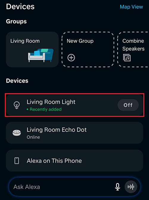 Matter Device Control ESP32 via Alexa Commands