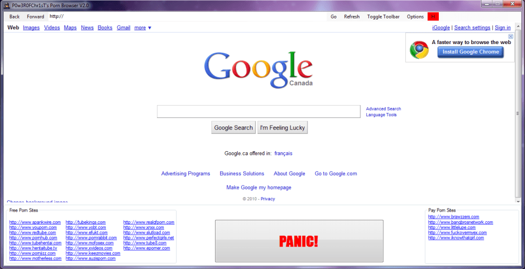 Porn Browser , Reality No mess , Complete Privacy | Random Support Stuff
