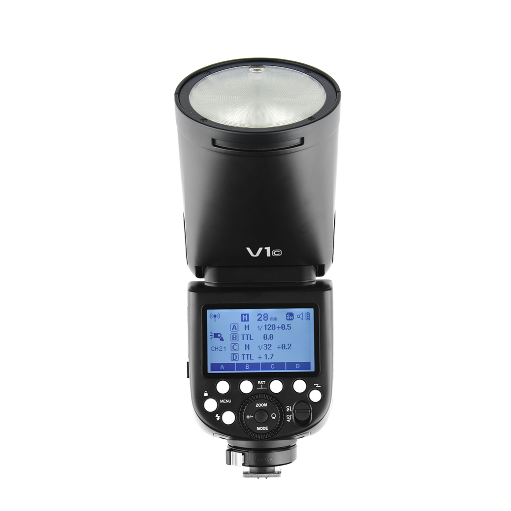 Godox Round head speedlite V1-C for Canon - RANFAUN Godox Round head speedlite V1-C for Canon - RANFAUN