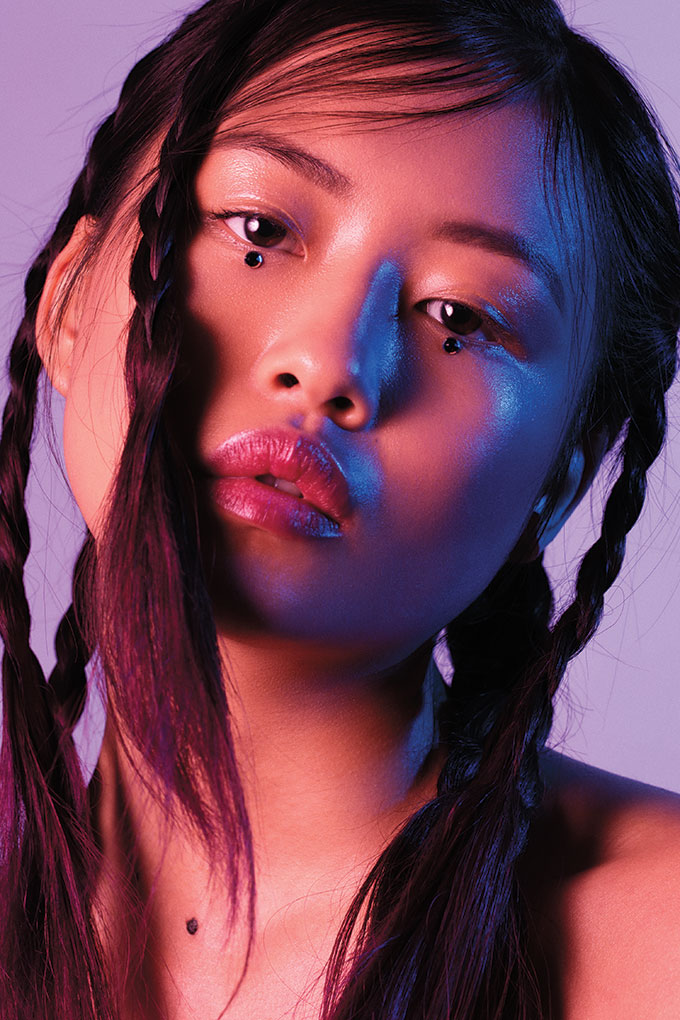 Colorful portrait photography