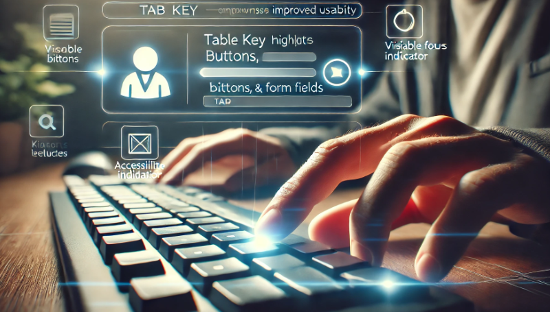 2. Ensure Keyboard Accessibility