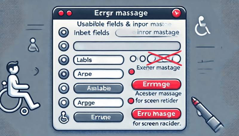 6. Design Accessible Forms