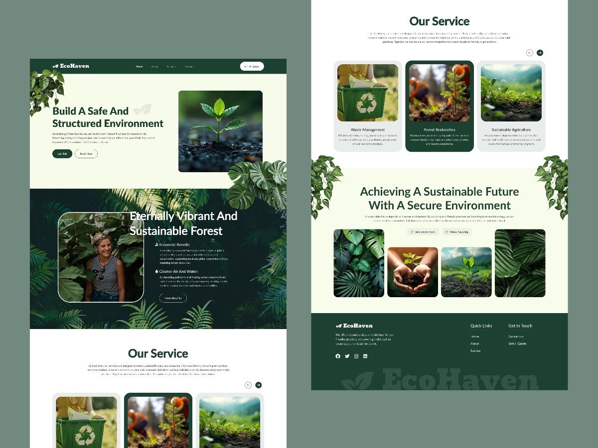 Green hosting website