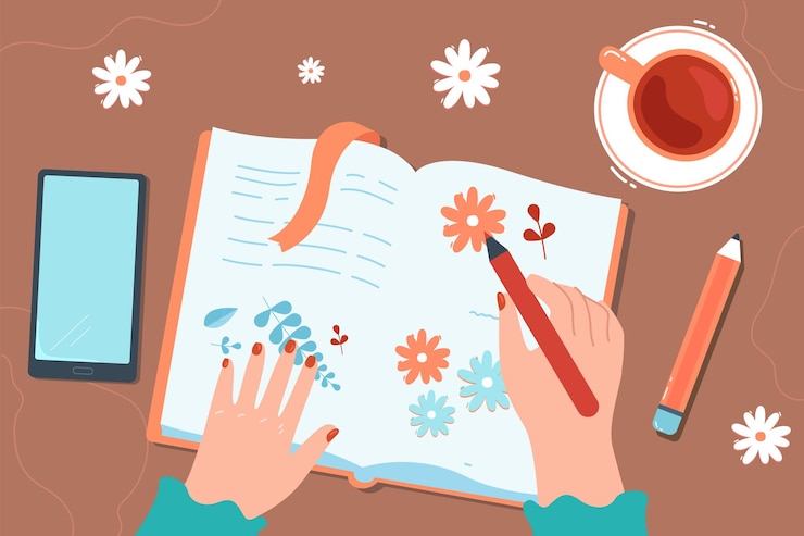 Journaling Illustration