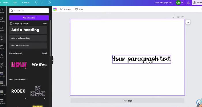 Start Designing Using Uploaded Fonts