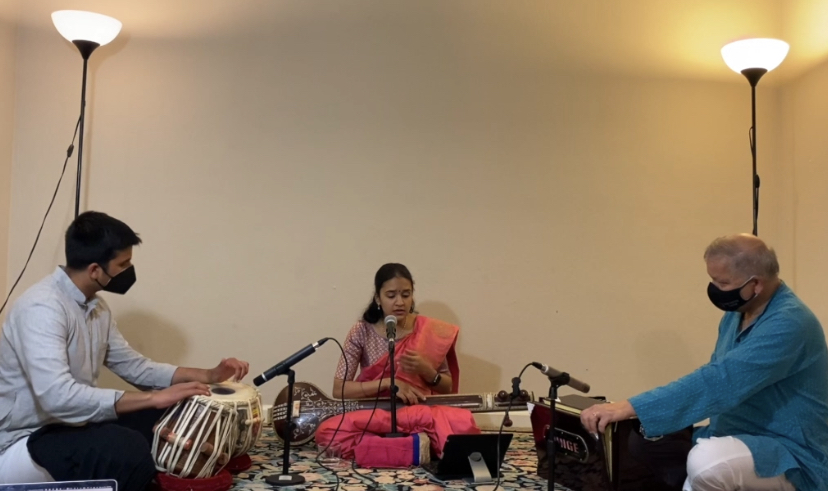 with shri Vivek datar and Vikas Yendluri, 2021