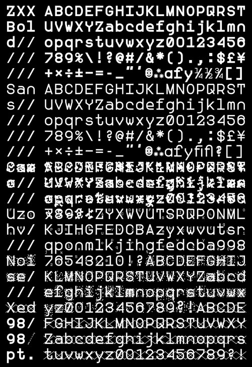 ZXX: A typeface to open up governments | Sockrotation
