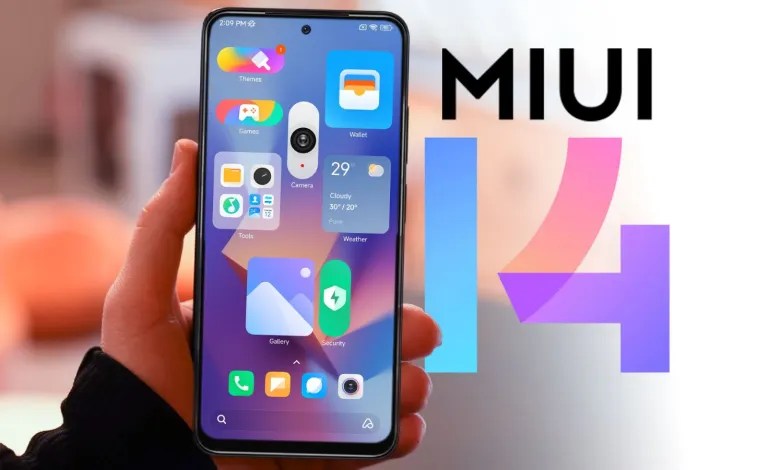 واجهة MIUI 14